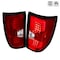 Spec-D Tuning 14-15 Chevrolet Silverado LED Tail Lights - Red LT-SIV14RLED-TM - alternate 1